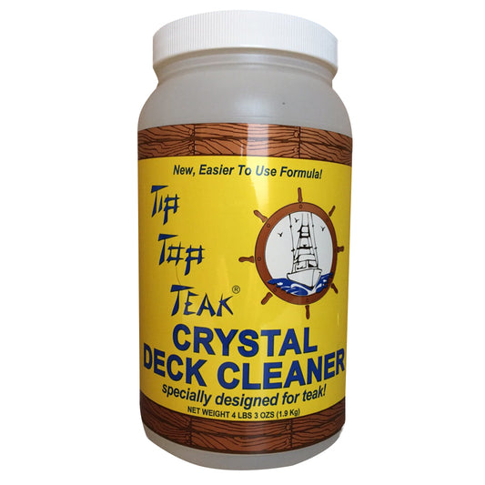Tip Top Teak Crystal Deck Cleaner  Half Gallon 4lbs 3oz TC 2001