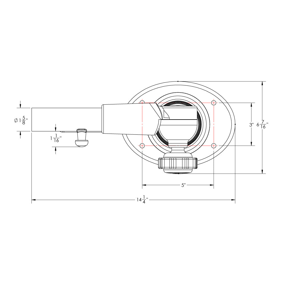 TACO Grand Slam 400 Outrigger Top Mount  Pair GS400