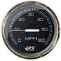 Faria Chesepeake Black 4 Studded Speedometer  60MPH GPS 33749