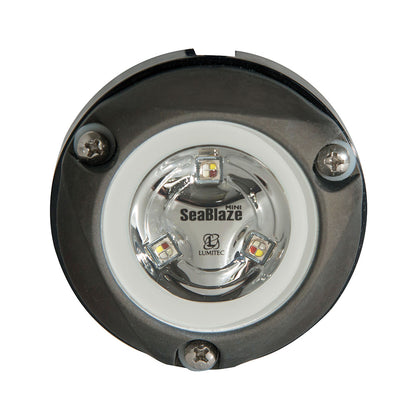 Lumitec Zambezi Mini Surface Mount Underwater Light  Blue  NonDimming 101457