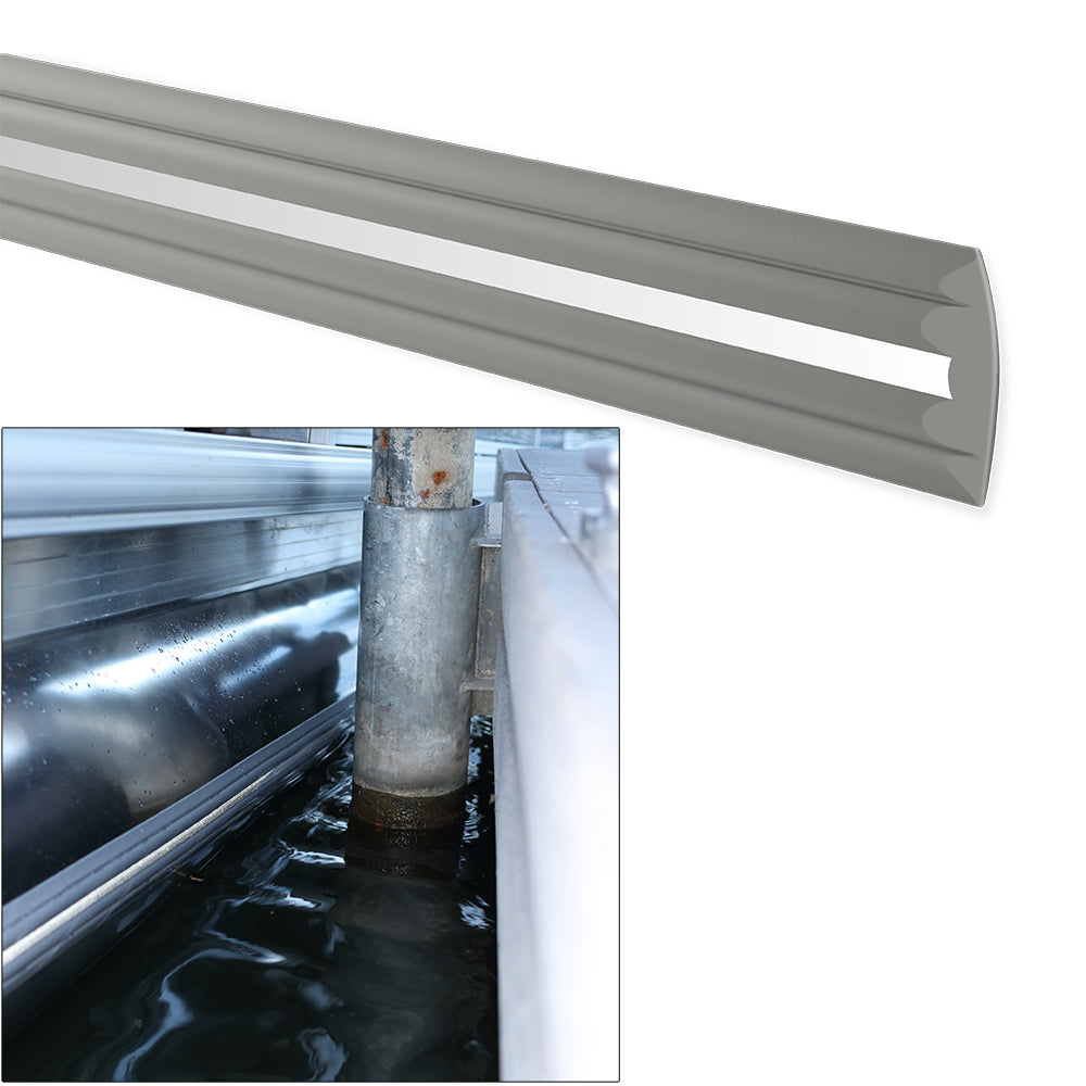 Megaware PontoonGuard  32 Kit  2 16 Guards fPontoon Up To 21  Gray 30532