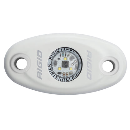 RIGID Industries ASeries White Low Power LED Light  Single  White 480153