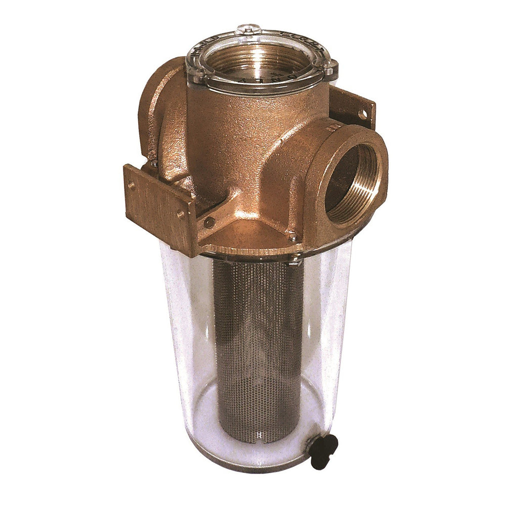 GROCO ARG500 Series 12 Raw Water Strainer wStainless Steel Basket ARG500S