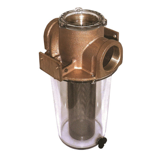 GROCO ARG1500 Series 112 Raw Water Strainer wStainless Steel Basket ARG1500S