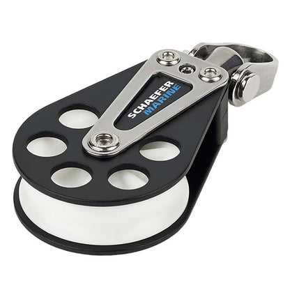 Schaefer Single Aluminum Block  51mm Sheave 50405