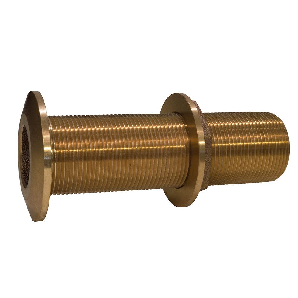 GROCO 114 Bronze Extra Long ThruHull Fitting wNut THXL1250W