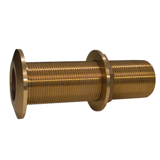 GROCO 2 Bronze Extra Long ThruHull Fitting wNut THXL2000W