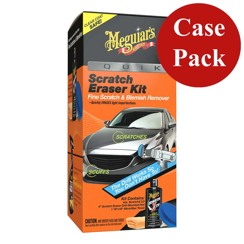 Meguiars Quik Scratch Eraser Kit Case of 4 G190200CASE