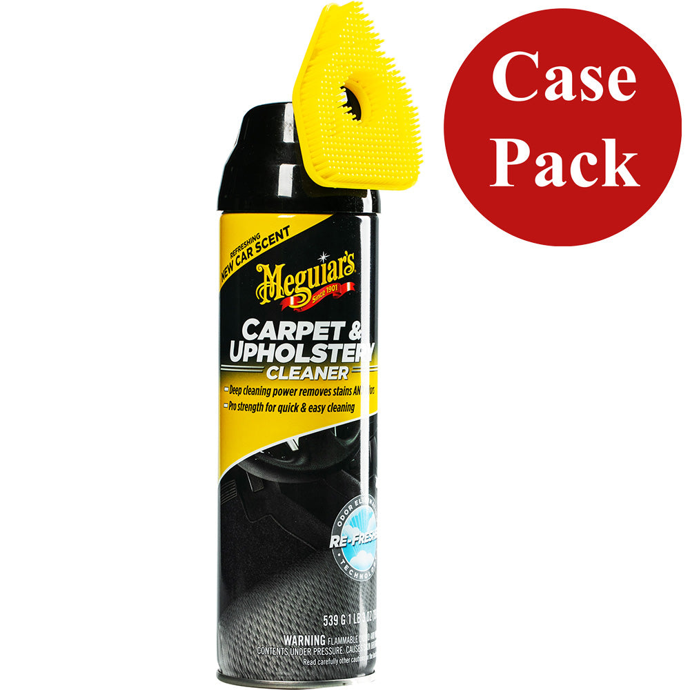 Meguiars Carpet  Upholstery Cleaner  19oz Case of 6 G191419CASE