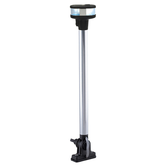 Perko Folding Masthead Light Vertical Combo MastAllRound 121316 High Sail or Power  LED 1684DP0CHR