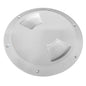 SeaDog QuarterTurn Textured Deck Plate wInternal Collar  White  5 3363521
