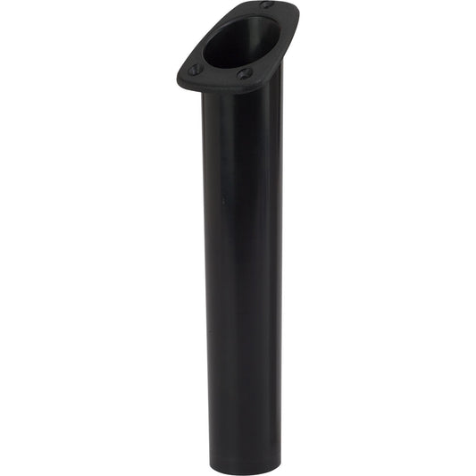 SeaDog Narrow Gunnel Flush Mount Rod Holder  Black 3250601