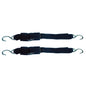 Rod Saver Stainless Steel Quick Release Transom TieDown  2 x 6  Pair SSQRTD6