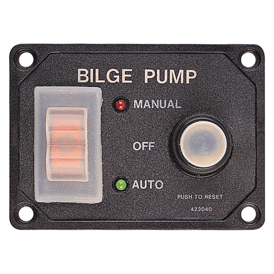 SeaDog Splash Guard Bilge Pump Panel wCircuit 4230461