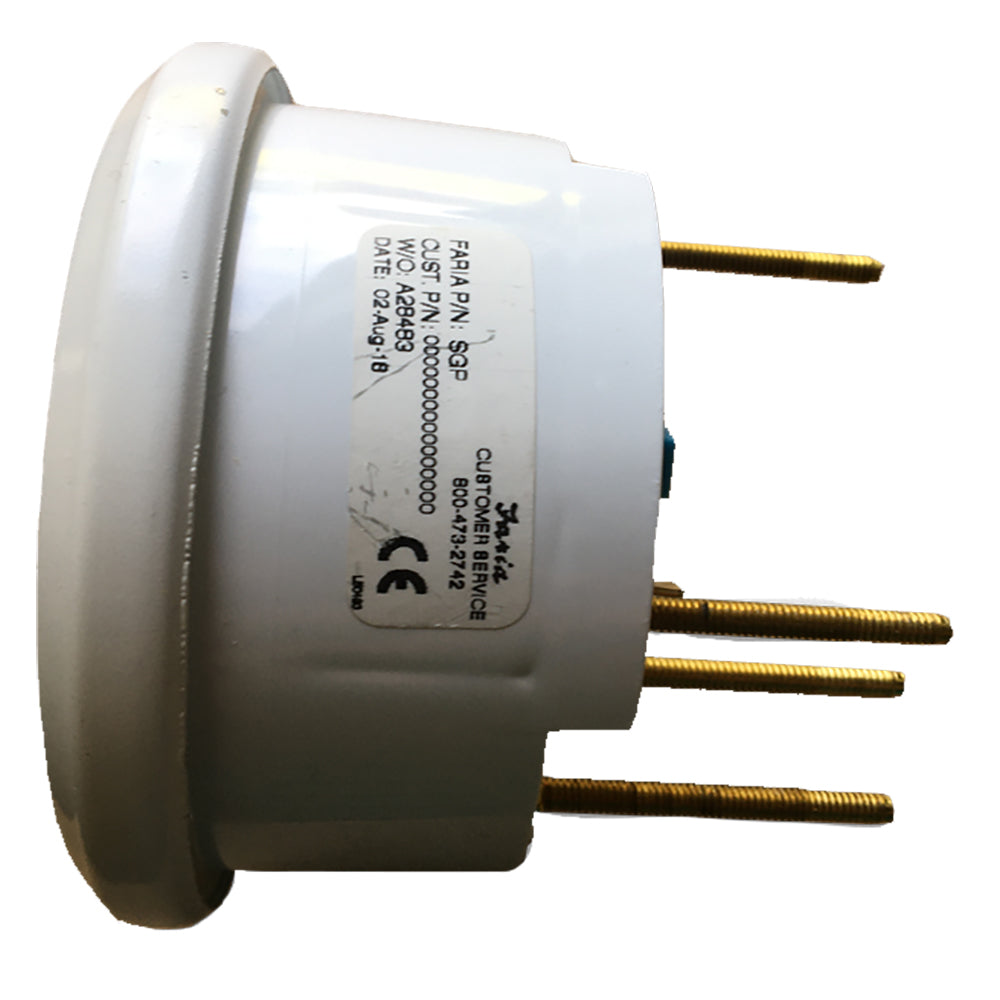 Faria Dress White 4 GPS Speedometer  60 MPH 33147