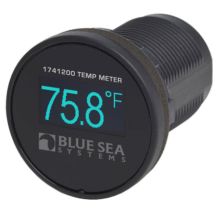 Blue Sea 1741200 Mini OLED Temperature Monitor  Blue 1741200