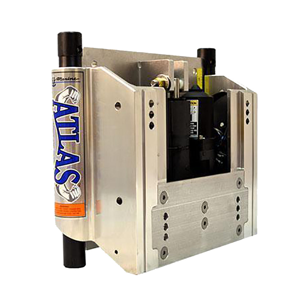 TH Marine ATLAS 12 Set Back Hydraulic Jack Plate Polished AHJ12VDP