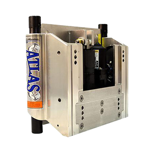 TH Marine ATLAS 12 Set Back Hydraulic Jack Plate Polished AHJ12VDP