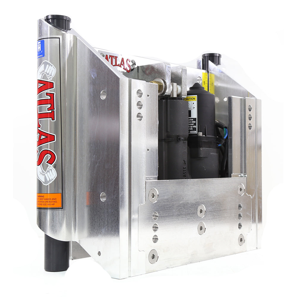 TH Marine ATLAS 8 Set Back Hydraulic Jack Plate  Heavy Duty AHJ8VHDDP