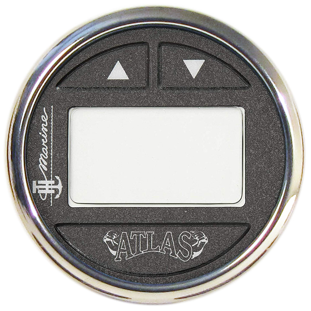 TH Marine ATLAS Hydraulic Gauge Kit f4  8 ATLAS Jack Plates  Stainless Steel Bezel FAGK1SSDP