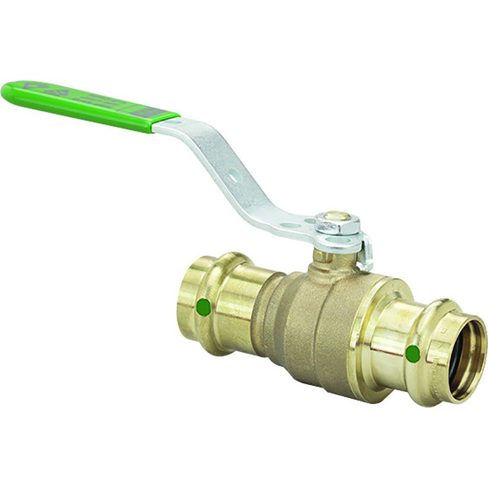 Viega ProPress 114 Zero Lead Bronze Ball Valve wStainless Stem  Double Press Connection  Smart Connect Technology 79938