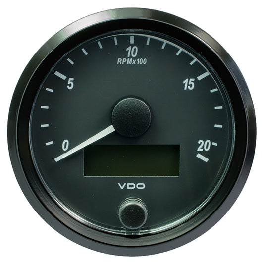 VDO SingleViu 80mm 318 Tachometer  2000 RPM A2C3832960030