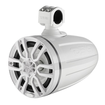 DS18 X Series HYDRO 65 Wakeboard Pod Tower Speaker wRGB LED Light  300W  White  NXLX6TPWH