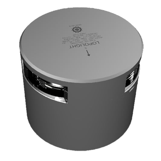 Lopolight Series 301011KL  Masthead Light  5NM  Horizontal Mount  White  Silver Housing 301011KL