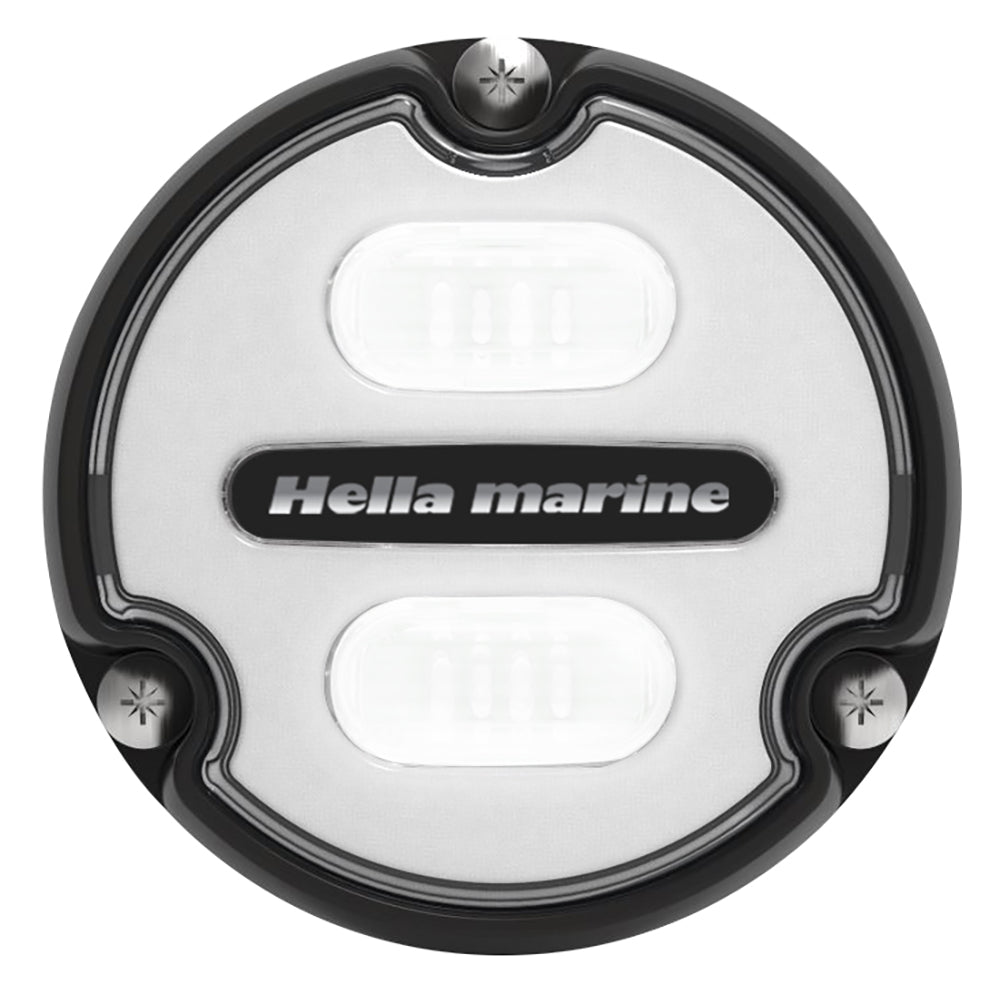 Hella Marine Apelo A1 Blue White Underwater Light  1800 Lumens  Black Housing  White Lens 016145011