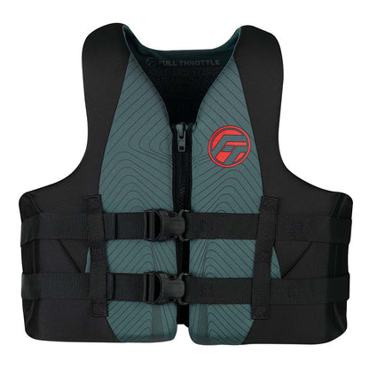 Full Throttle Adult RapidDry Life Jacket  SM  GreyBlack 14210070103022