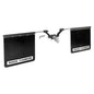 ROCK TAMERS 25 Hub Mudflap System  Matte BlackStainless 00110