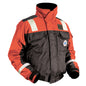 Mustang Classic Flotation Bomber Jacket wReflective Tape  OrangeBlack  XL MJ6214T133XL206