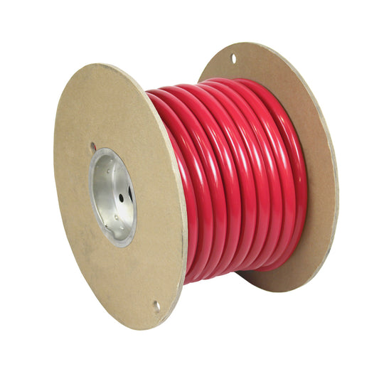 Pacer Red 4 AWG Battery Cable  25 WUL4RD25
