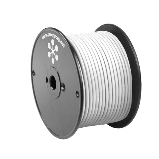 Pacer White 14 AWG Primary Wire  100 WUL14WH100