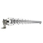 Black Oak Pro Series 30 Single Row 30 LED Light Bar  Combo Optics  White Housing 30CMS5OS