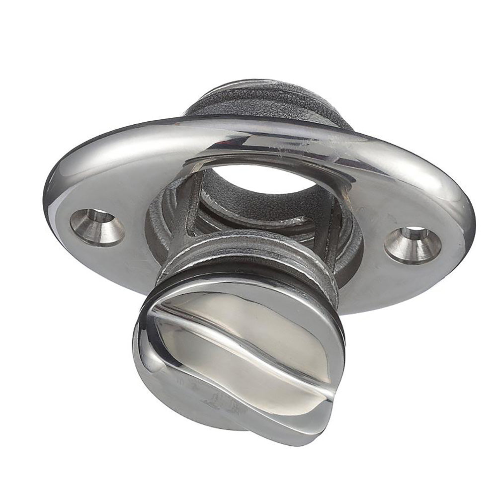 Attwood Stainless Steel Garboard Drain Plug  78 Diameter 75577