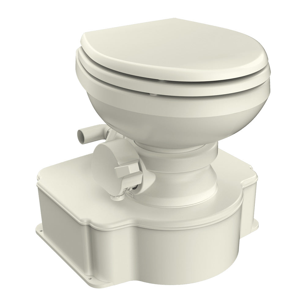 Dometic Bone M65 Marine Gravity Toilet  Elongated Seat Size wFoot Pedal 312500003