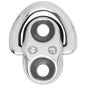 Wichard Folding Pad Eye  6mm Diameter 1564  2 Fixed Holes 6684
