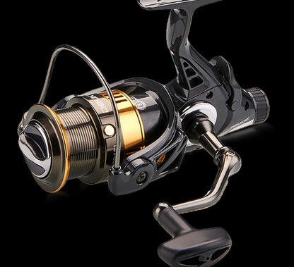 Warrior RA Series Dual Drag Spinning Reel Front & Rear Brake System Bait Clicker Alarm