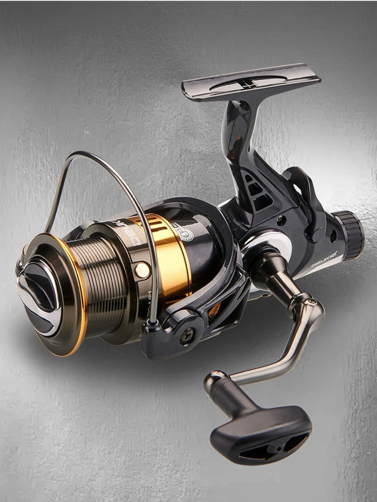 Warrior RA Series Dual Drag Spinning Reel Front & Rear Brake System Bait Clicker Alarm