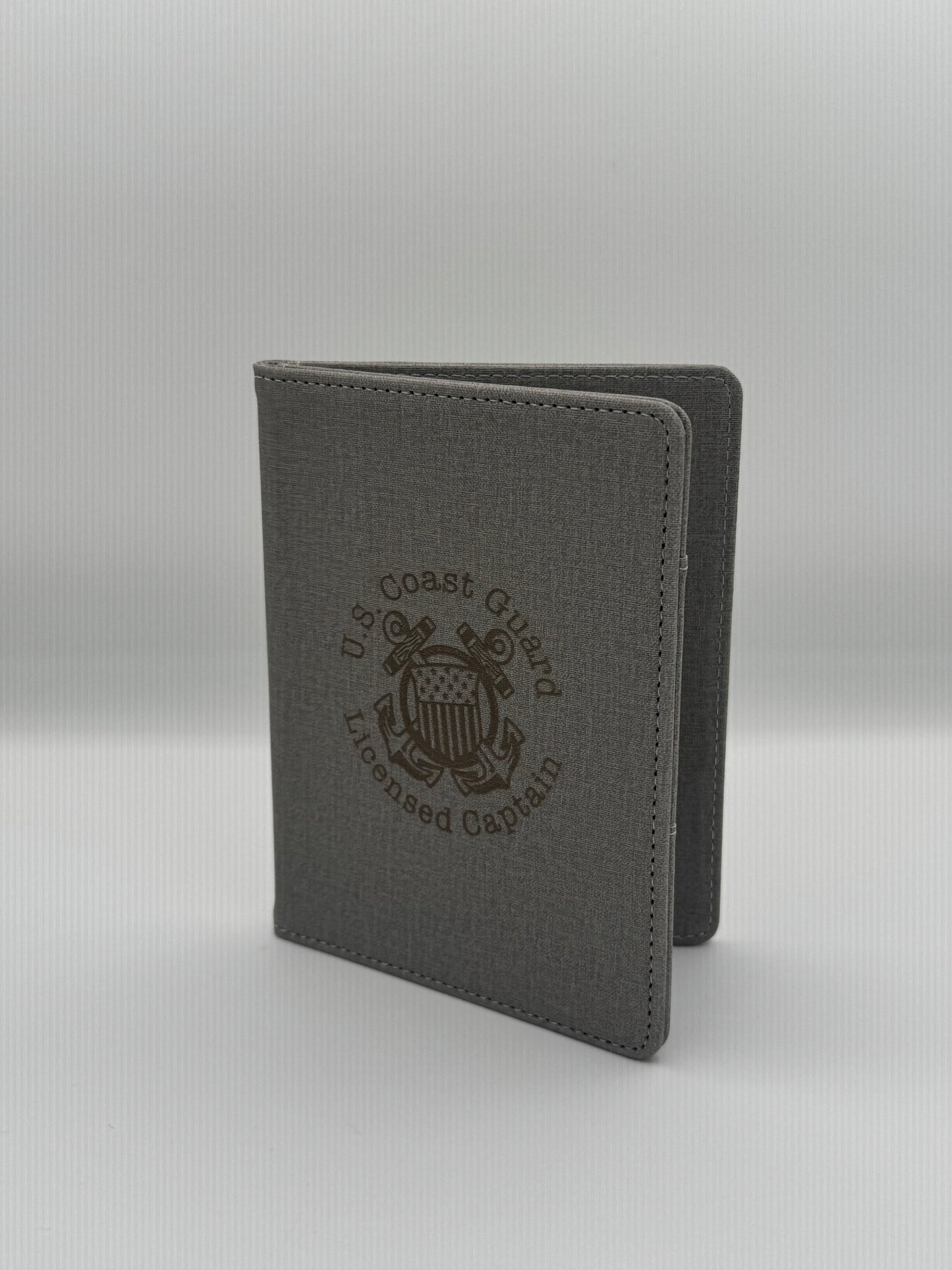 New USCG Credential Holder With Captain’s License Logo